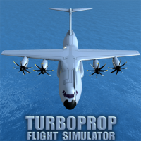 Turboprop Flight Simulator 3D взлом на Андроид