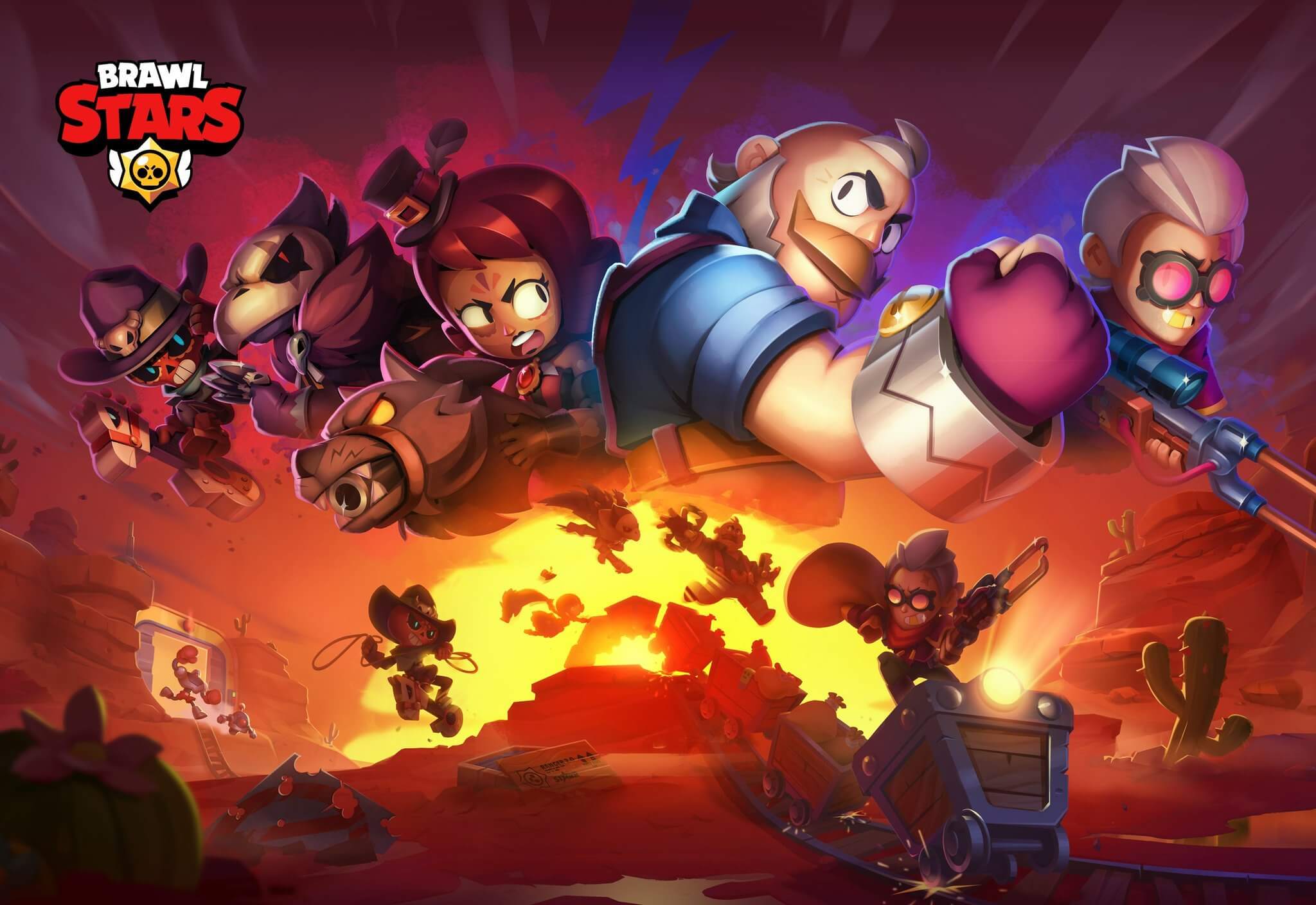 Скачать взломанный Brawl Stars где 1000000 гемов бесплатно на Андроид на  русском