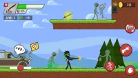 Stickman vs Zombies скриншот 1