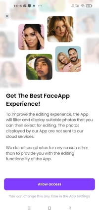 FaceApp скриншот 3